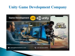 Unity Game Development Company