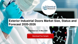 Exterior Industrial Doors Market Size, Status and Forecast 2020-2026