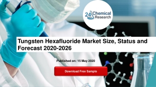 Tungsten Hexafluoride Market Size, Status and Forecast 2020-2026