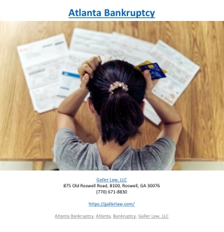 Atlanta Bankruptcy