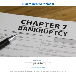 Atlanta Debt Settlement
