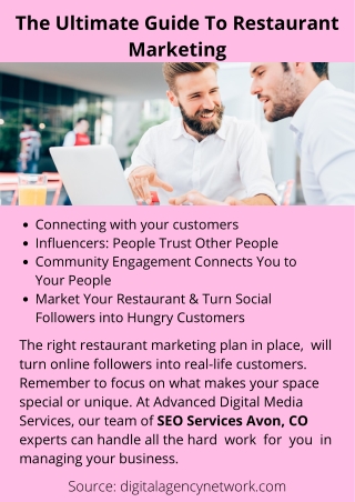 The Ultimate Guide To Restaurant Marketing