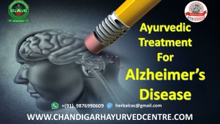 What is the Ayurvedic Treatment for Alzheimer?