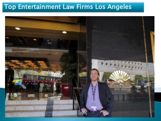 Top Entertainment Law Firms Los Angeles