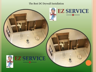 The Best DC Drywall Installation