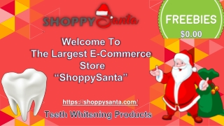 Buy Teeth Whitening Products Online at ShoppySanta