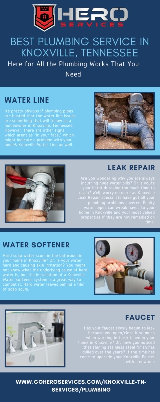 Best Plumbing Service in Knoxville, Tennessee