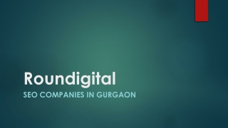 Roundigital- SEO agency in Gurgaon