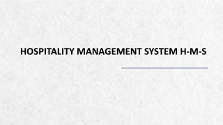 Hospitality management system | Nanovise Technologies