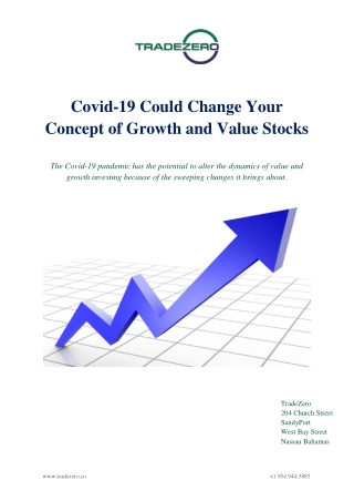 Covid-19 Could Change Your Concept of Growth and Value Stocks