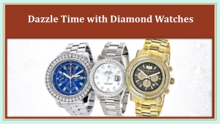 Dazzle Time with Diamond Watches