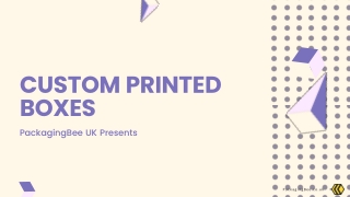 Custom Printed Boxes