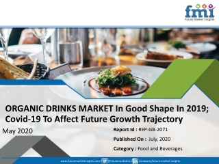 Fmi Updates ORGANIC DRINKS MARKET Forecast And Analysis As Corona Virus Outbreak Disturbs Investment Plans