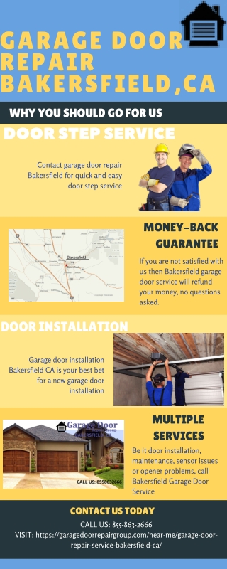 Garage Door Repair Service in Bakersfield, CA