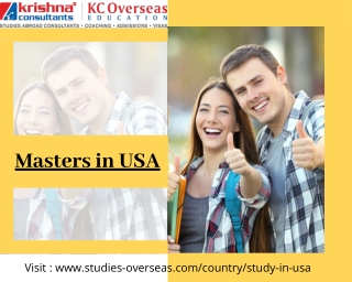 Masters in USA