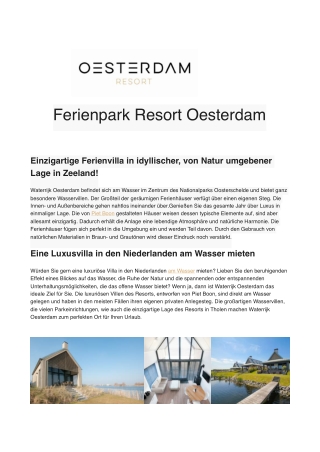 Ferienpark Zeeland