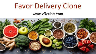 Favor Delivery Clone