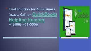 QuickBooks Helpline Number  1{888)4O3-0506} @ QuickBooks