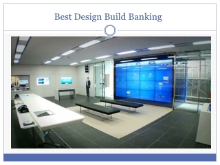 Best Design Build Banking