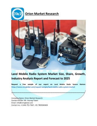 Land Mobile Radio System Market