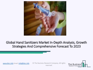 Hand Sanitizers Market Growth Driving Factors