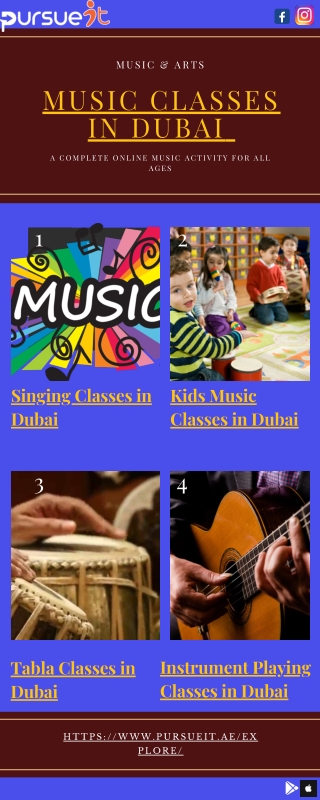 Music Classes in Dubai Book Online