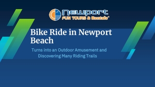Bike Ride Service in Newport Beach