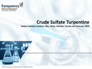 Crude Sulfate Turpentine Market Manufactures and Key Statistics Analysis 2024