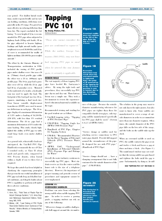 tapping pvc pipe