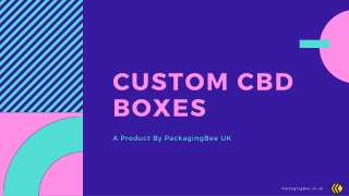 Custom CBD Boxes