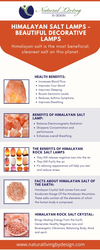 Himalayan Salt Lamps - Beautiful Decorative Lamps