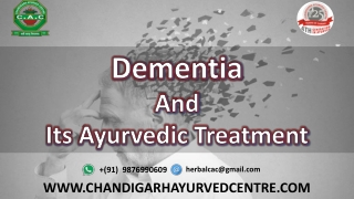 What is the Ayurvedic Treatment for Dementia?