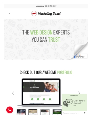 Designer websites