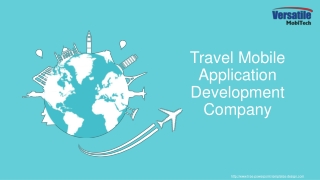 Travel mobile application development company