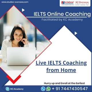 Live Ielts coaching from home
