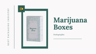 Marijuana Packaging With Logo