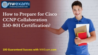 Cisco CCNP Collaboration 350-801 Certification Practice Test