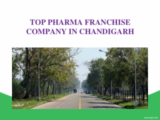 Top Pharma Franchise Company in Chandigarh