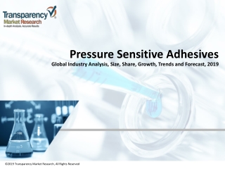 Pressure Sensitive Adhesives Market Analysis and Industry Outlook 2019