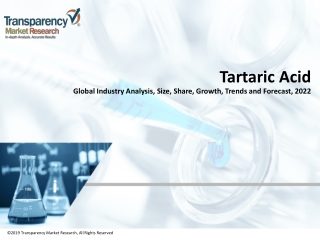 Tartaric Acid Market Sales, Size, Share and Forecast 2022