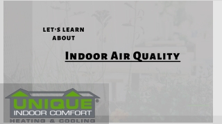 Learn About Indoor Air Quality