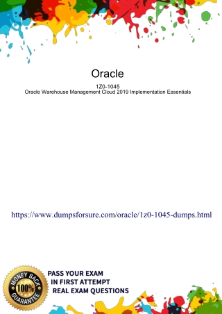 2020 Latest 1z0-1045 Real Exam Questions, Oracle 1z0-1045 Practice