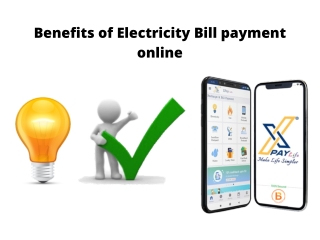 Benefits of electricity bill payment online