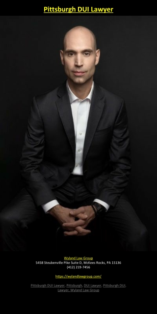 Pittsburgh DUI Lawyer
