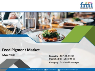 New FMI Report Explores Impact of COVID-19 Outbreak on Feed Pigment Market Analysis