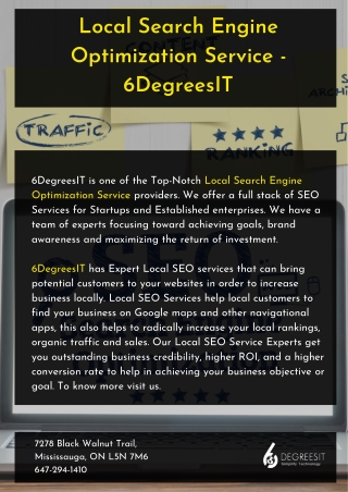 Local Search Engine Optimization Services - 6DegreesIT