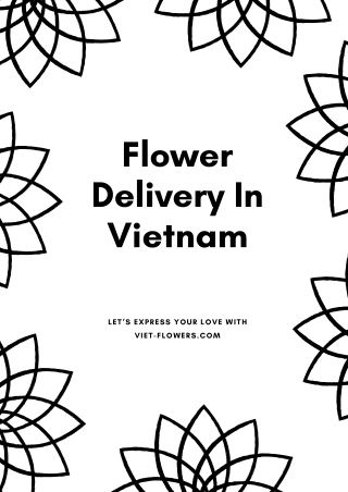 Flower Delivery In Vietnam