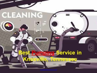 Best Pumping Service in Knoxville, Tennessee