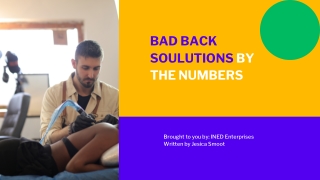 Bad Back Solutions by the Number