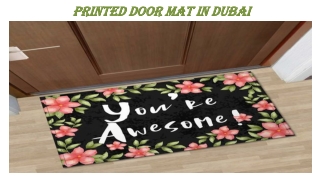 Buy Printed Door Mat In Dubai